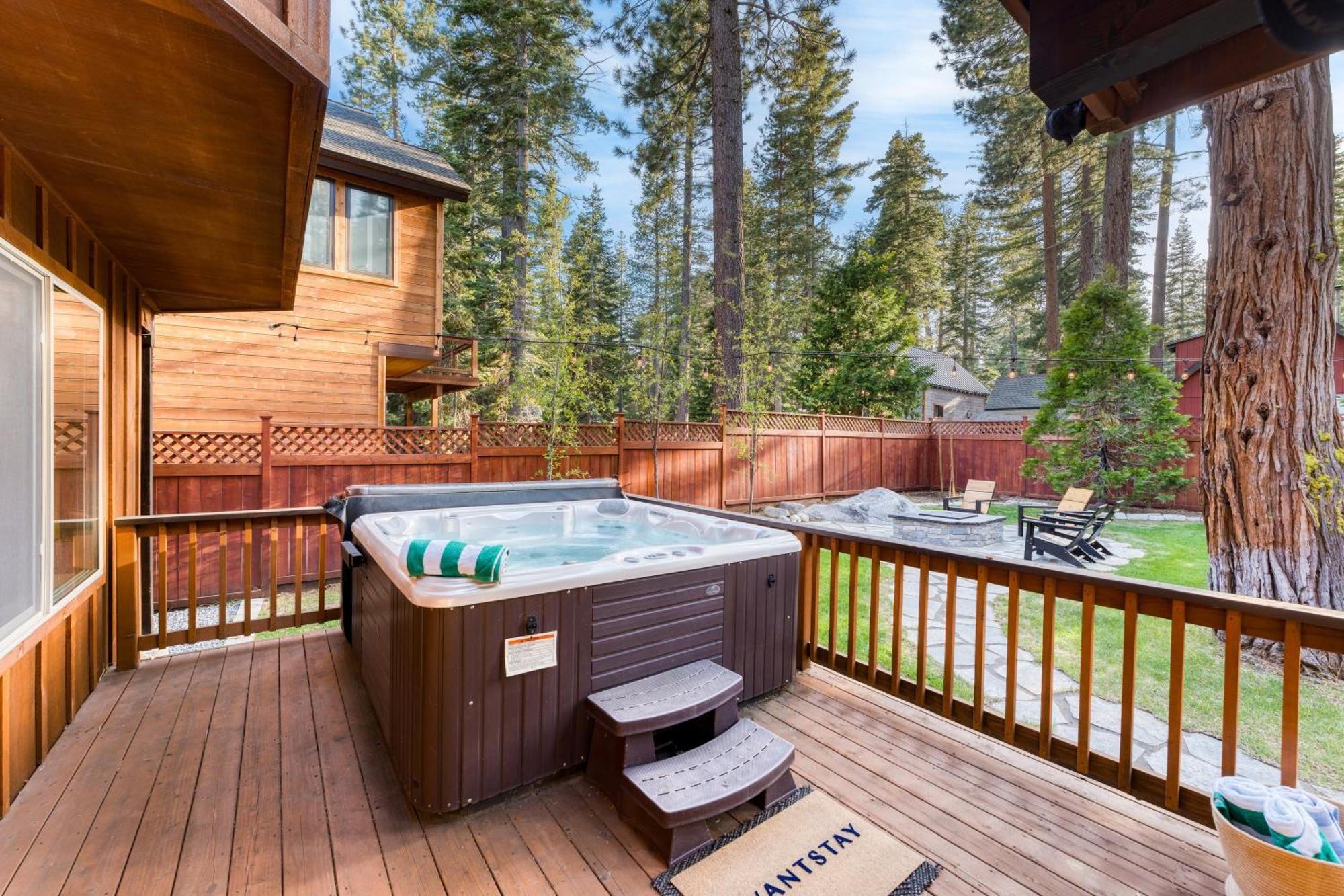 Washoe Chalet By Avantstay Game Room Hot Tub Putting Green Fire Pit Tahoma Exterior photo